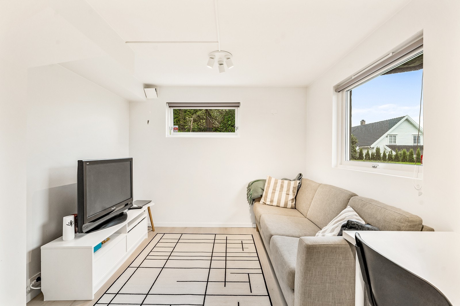 Kjellerleiligheten er ikke byggemeldt og godkjent. Galleribilde