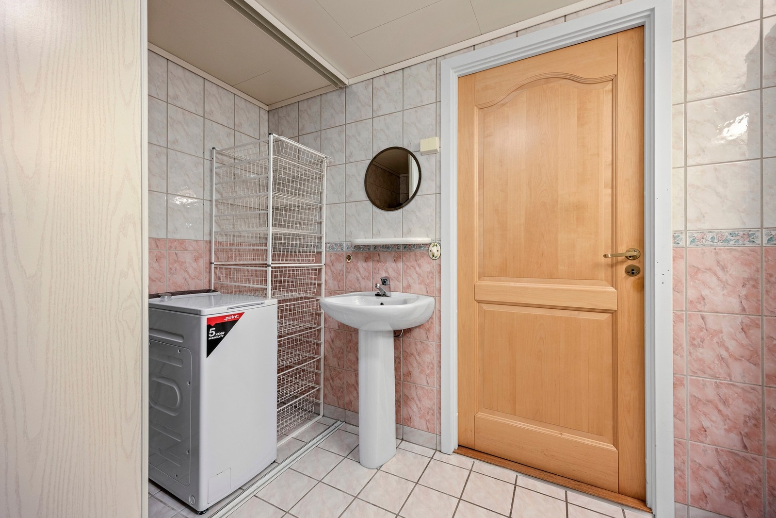 Praktisk løsning for vaskemaskin Galleribilde