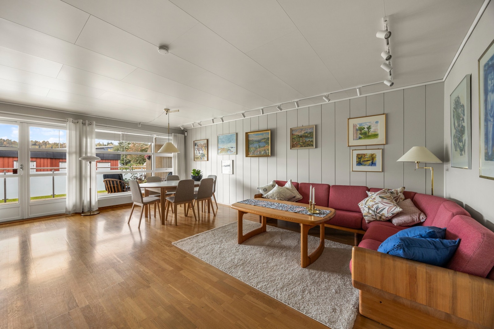 Stue/kjøkken - 47,4 kvm. Galleribilde