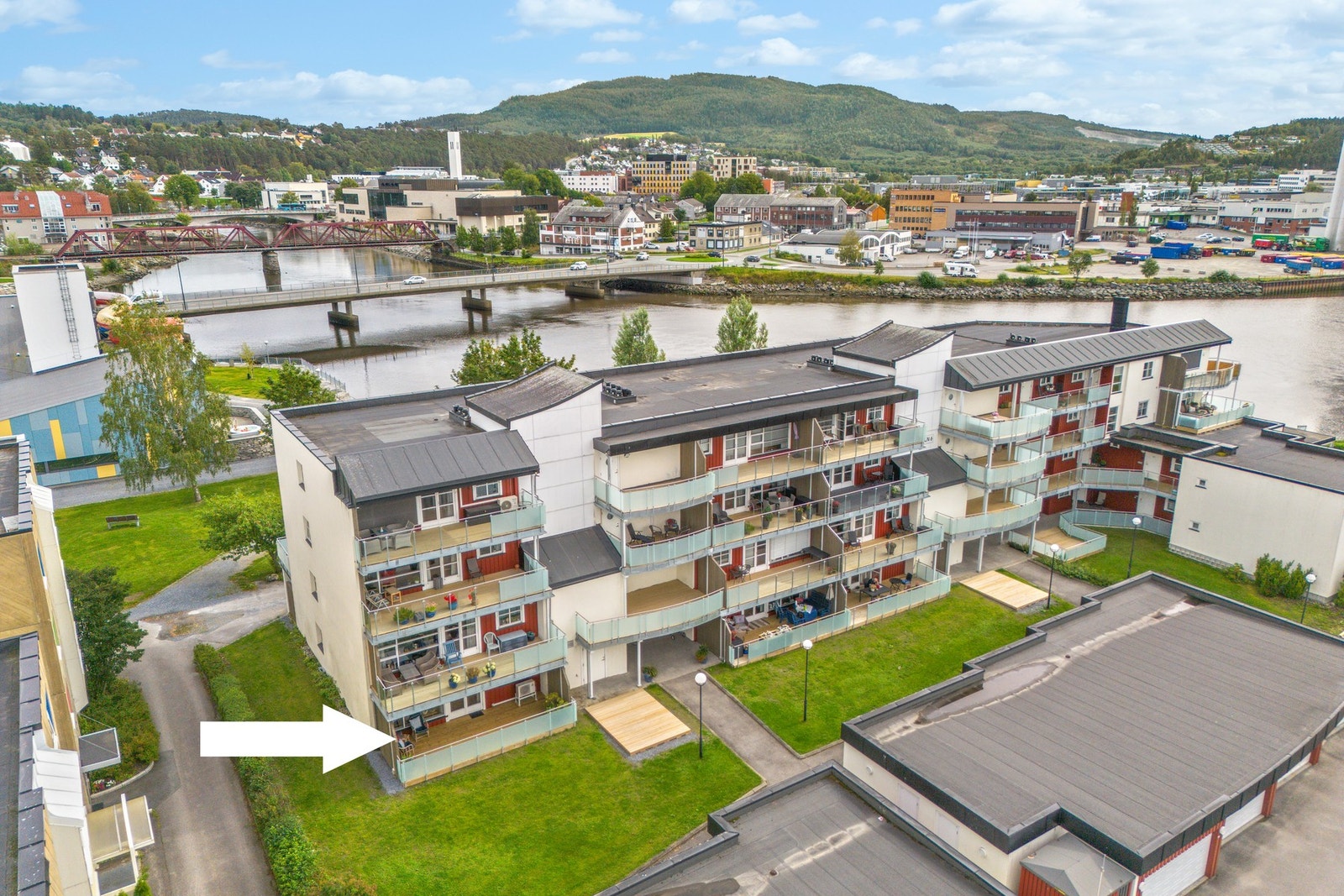 Praktisk beliggenhet på bakkeplan Galleribilde