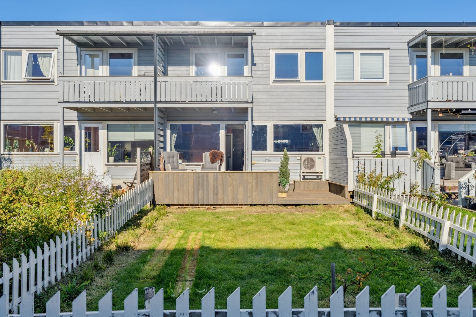 Inngjerdet hage tilknyttet enheten Galleribilde