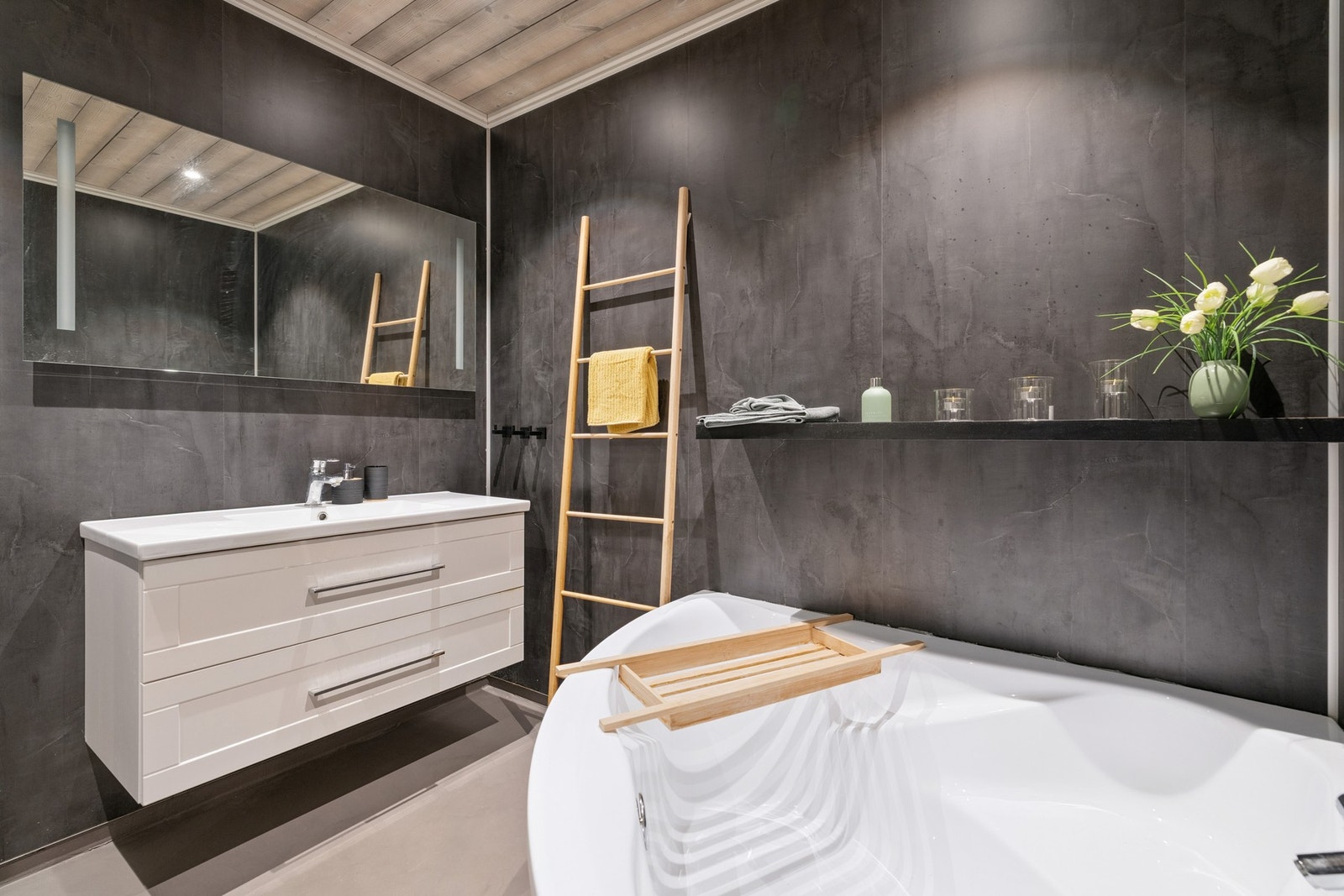 Her er det dusj og badekar Galleribilde