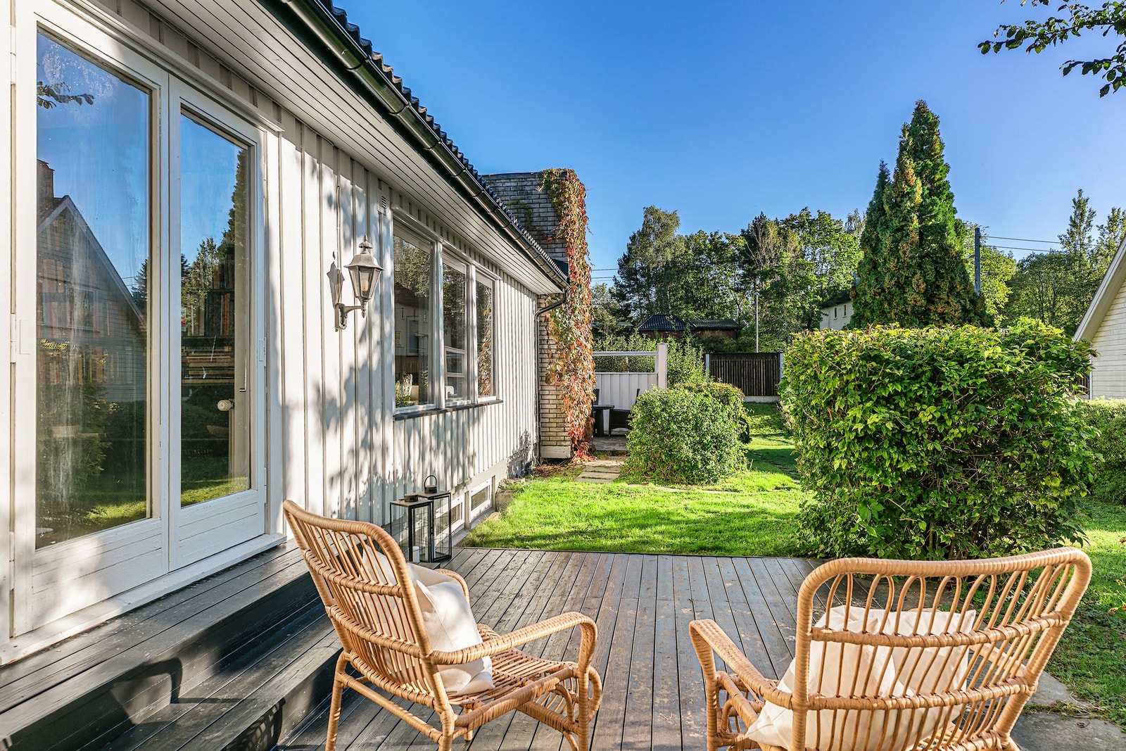 Terrasse ut fra bibliotek Galleribilde