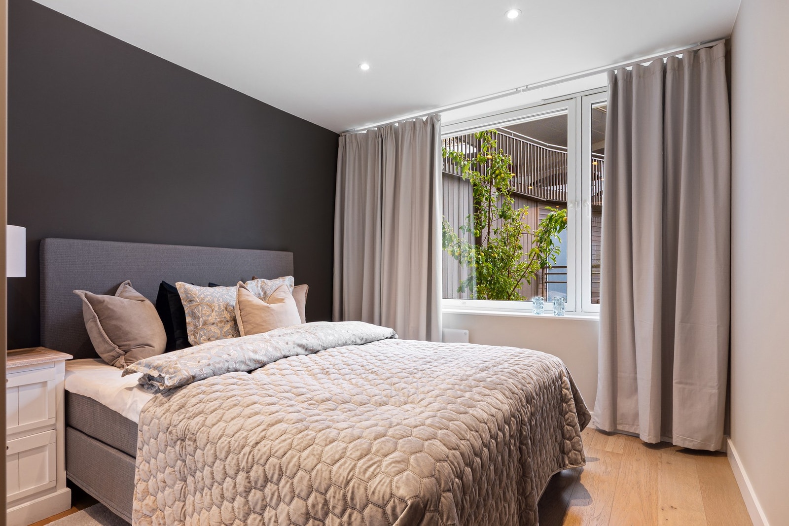 De øvrige soverommene har fine proporsjoner og fleksible bruksområder. Galleribilde