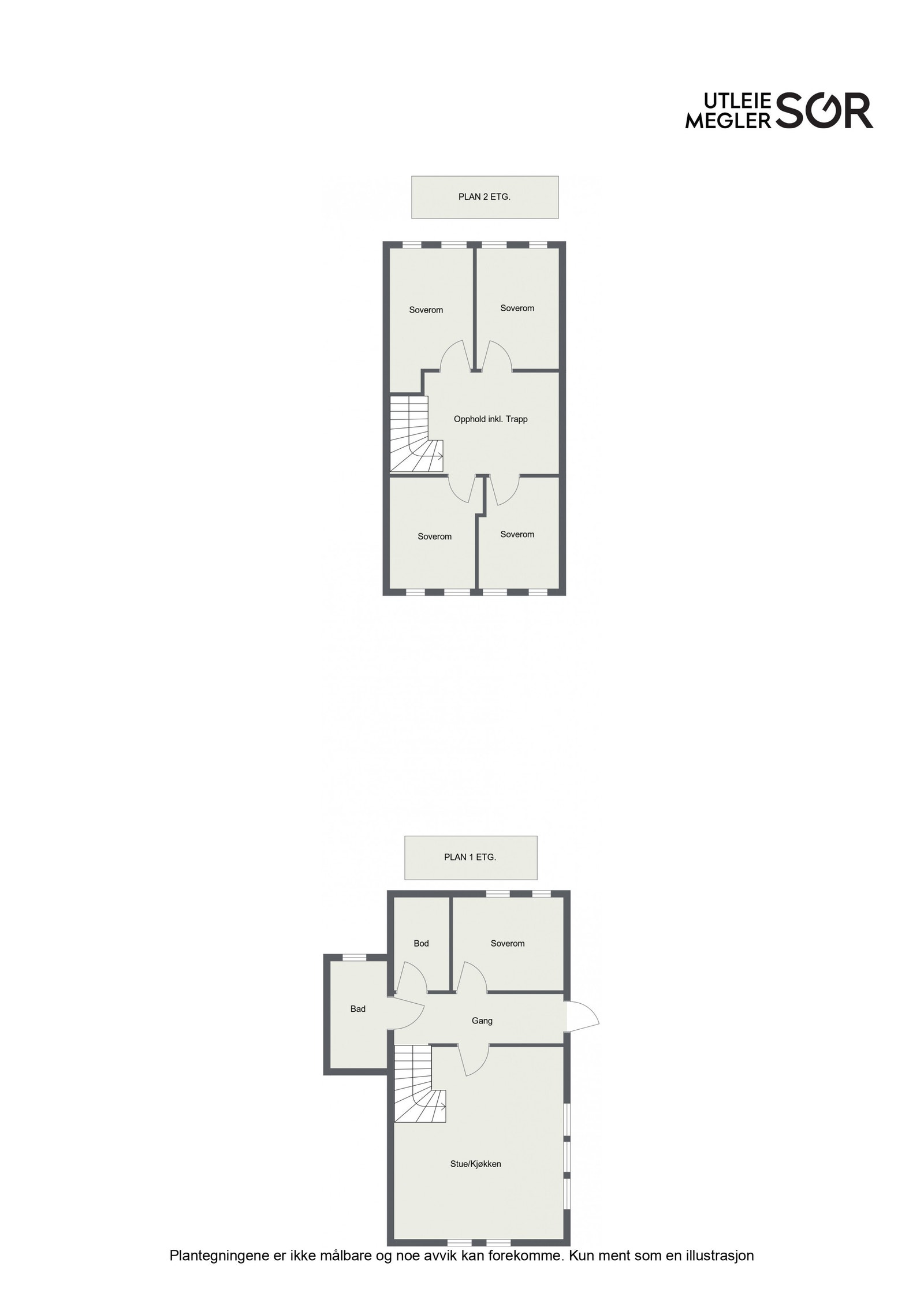Plantegning av boligen. Galleribilde