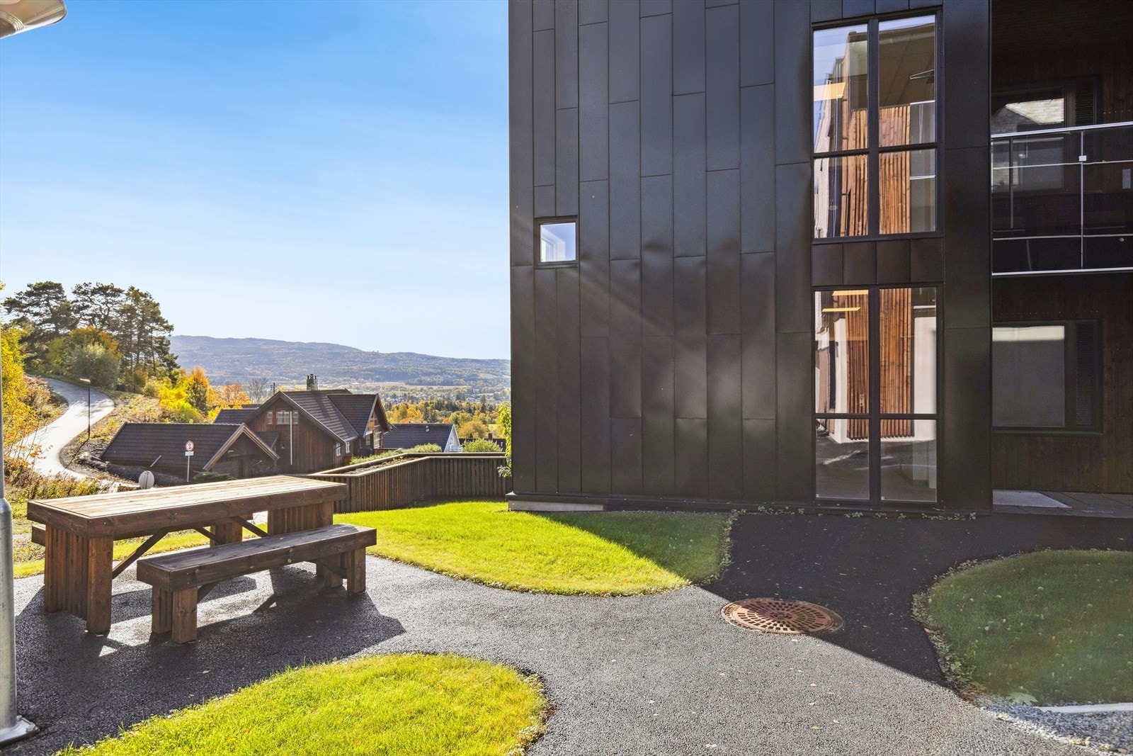 Sameiets fellesarealer er pent opparbeidet. Galleribilde