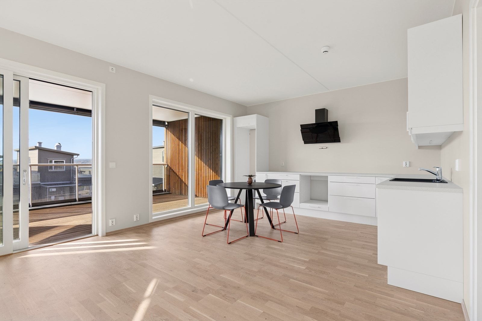 Leiligheten har gulvvarme i alle rom. Galleribilde