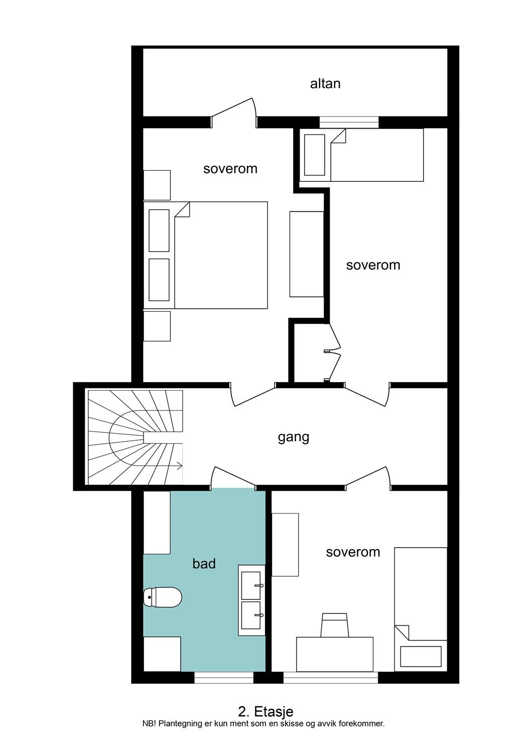 2. etasje Galleribilde