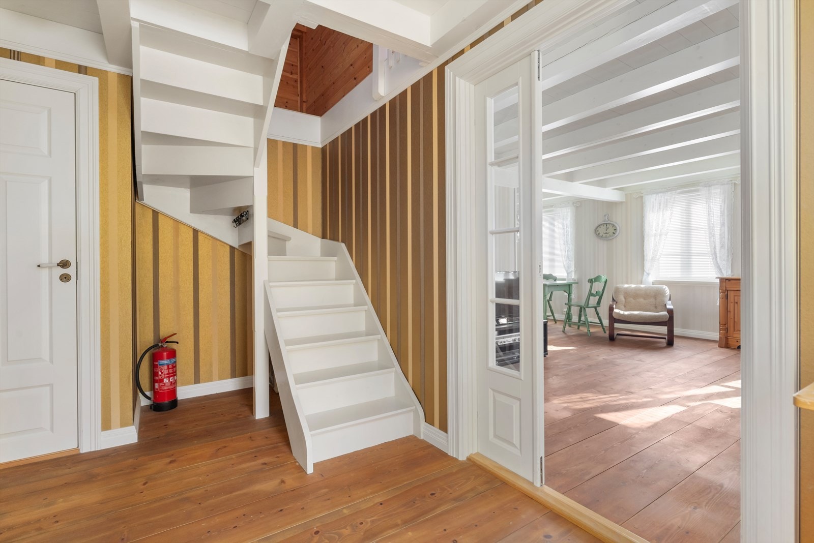 Gang og trapperom i hovedetasjen Galleribilde