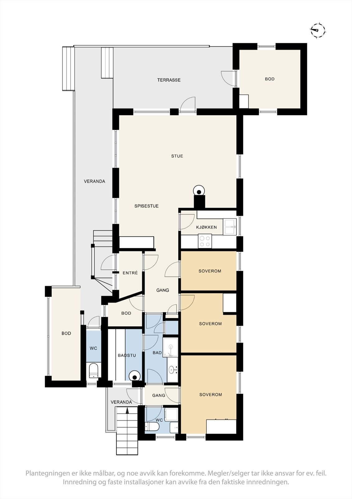 Plantegning. Galleribilde