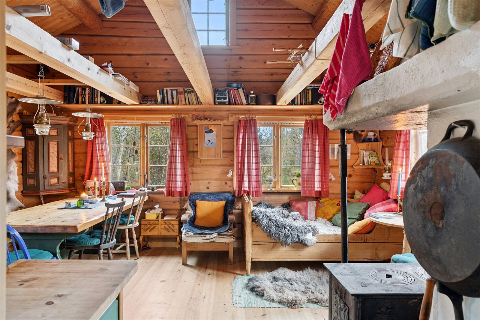 Stue og kjøkken Galleribilde