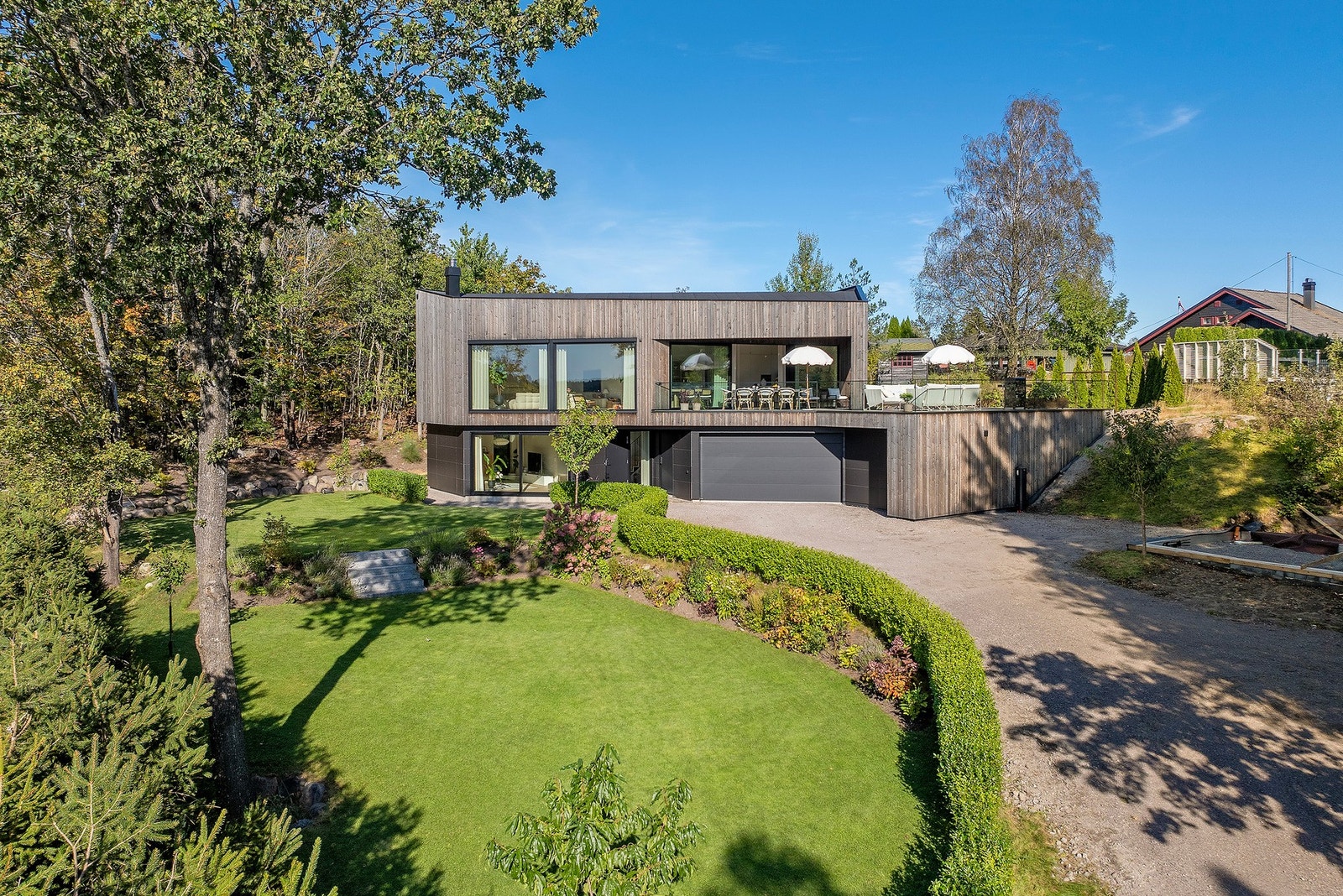 Et trygt og oversiktlig område - perfekt for barna i et rolig og barnevennlig nabolag Galleribilde