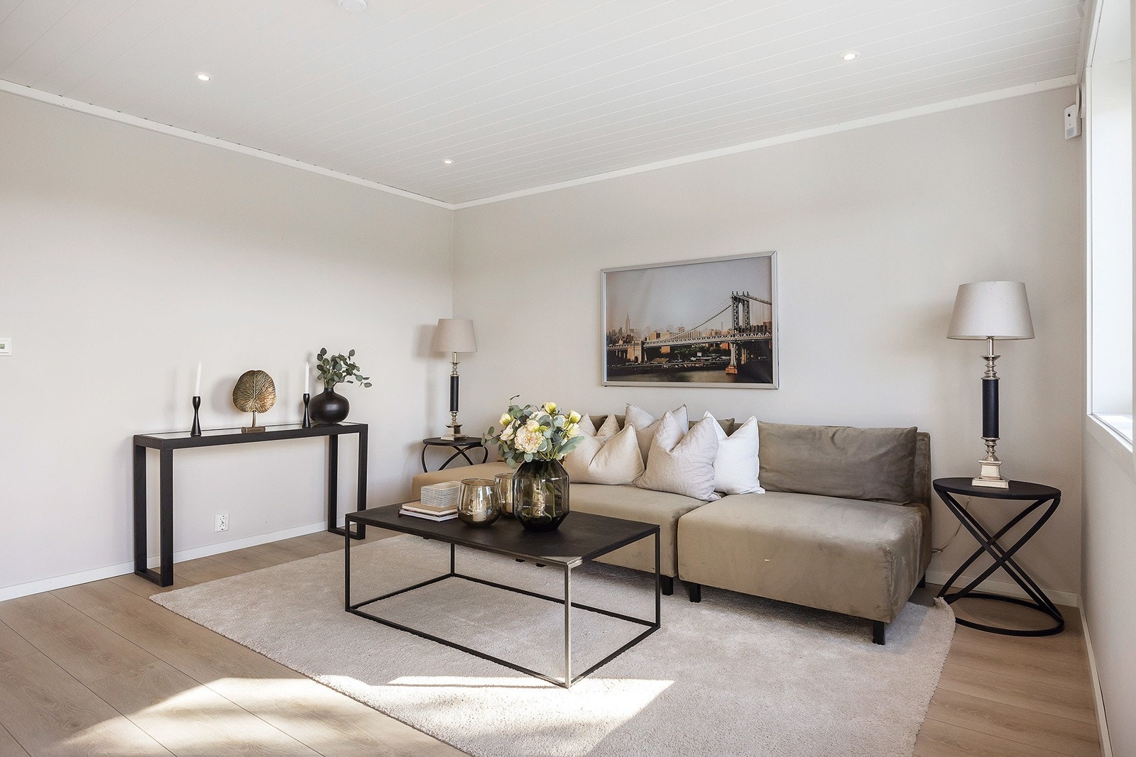 God plass til sofagruppe, spisegruppe m. m. Galleribilde