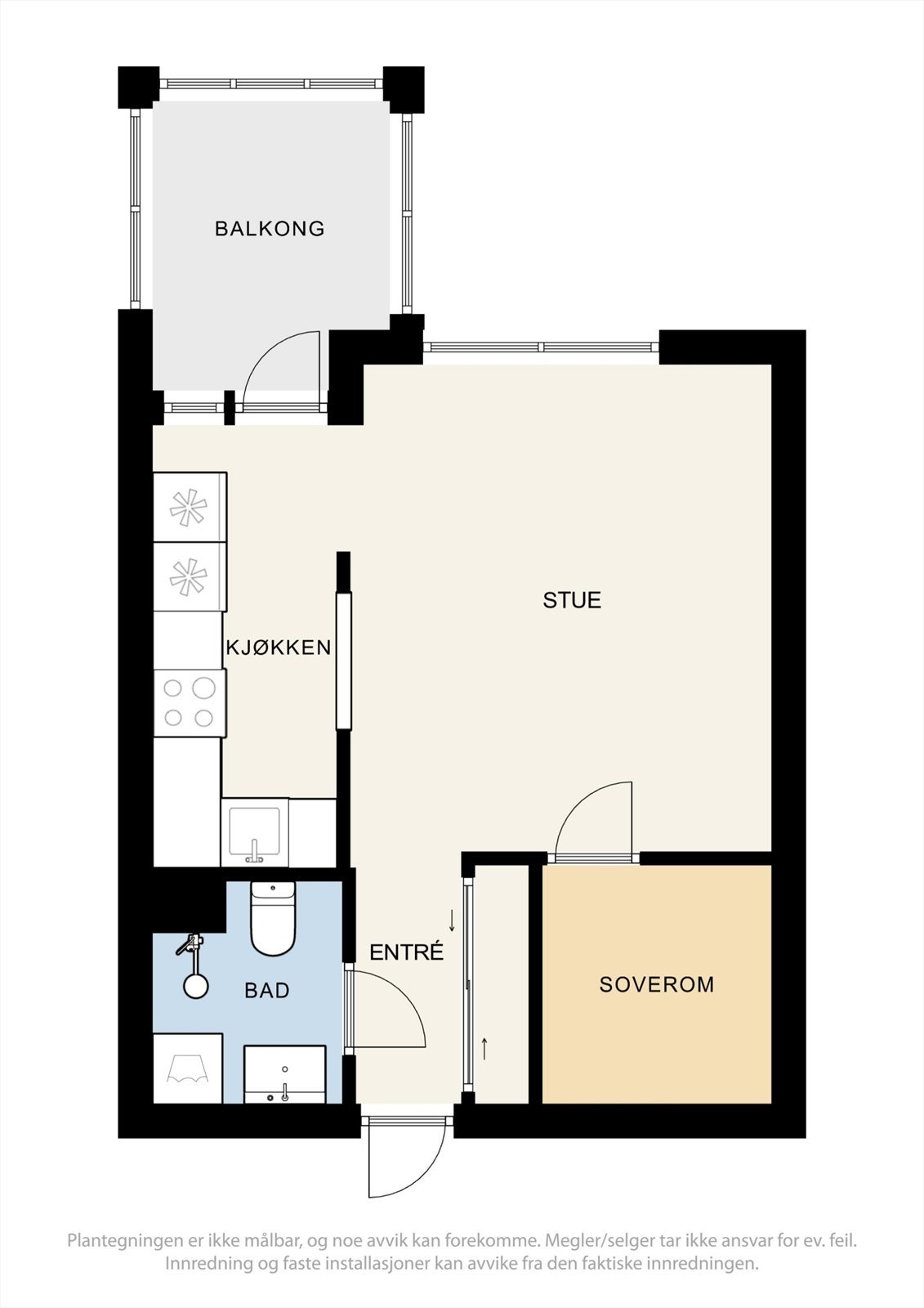 Planløsning, 4. etasje Galleribilde