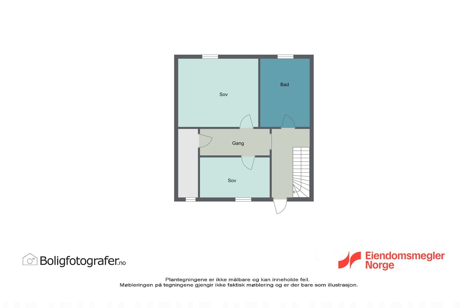 Plantegning 2.etasje Galleribilde