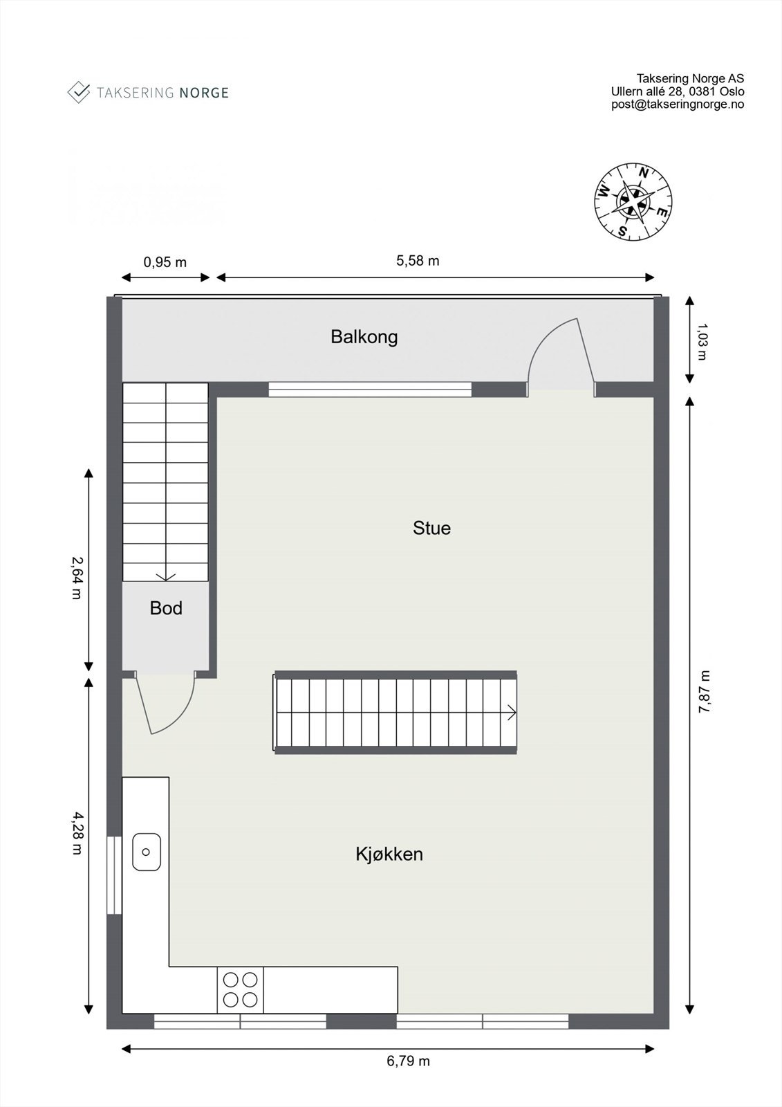 Plantegning 2. etasje Galleribilde