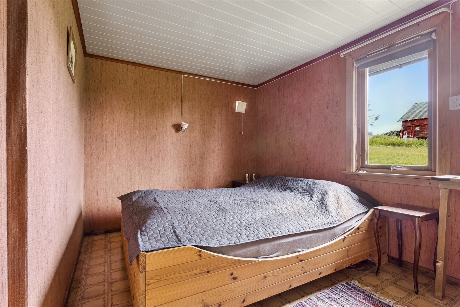 Totalt fem sengeplasser. Galleribilde