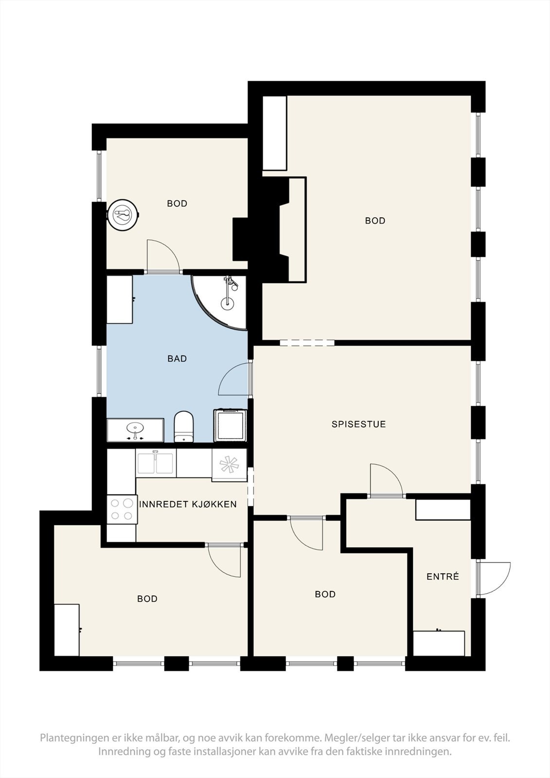 Underetasje. Galleribilde