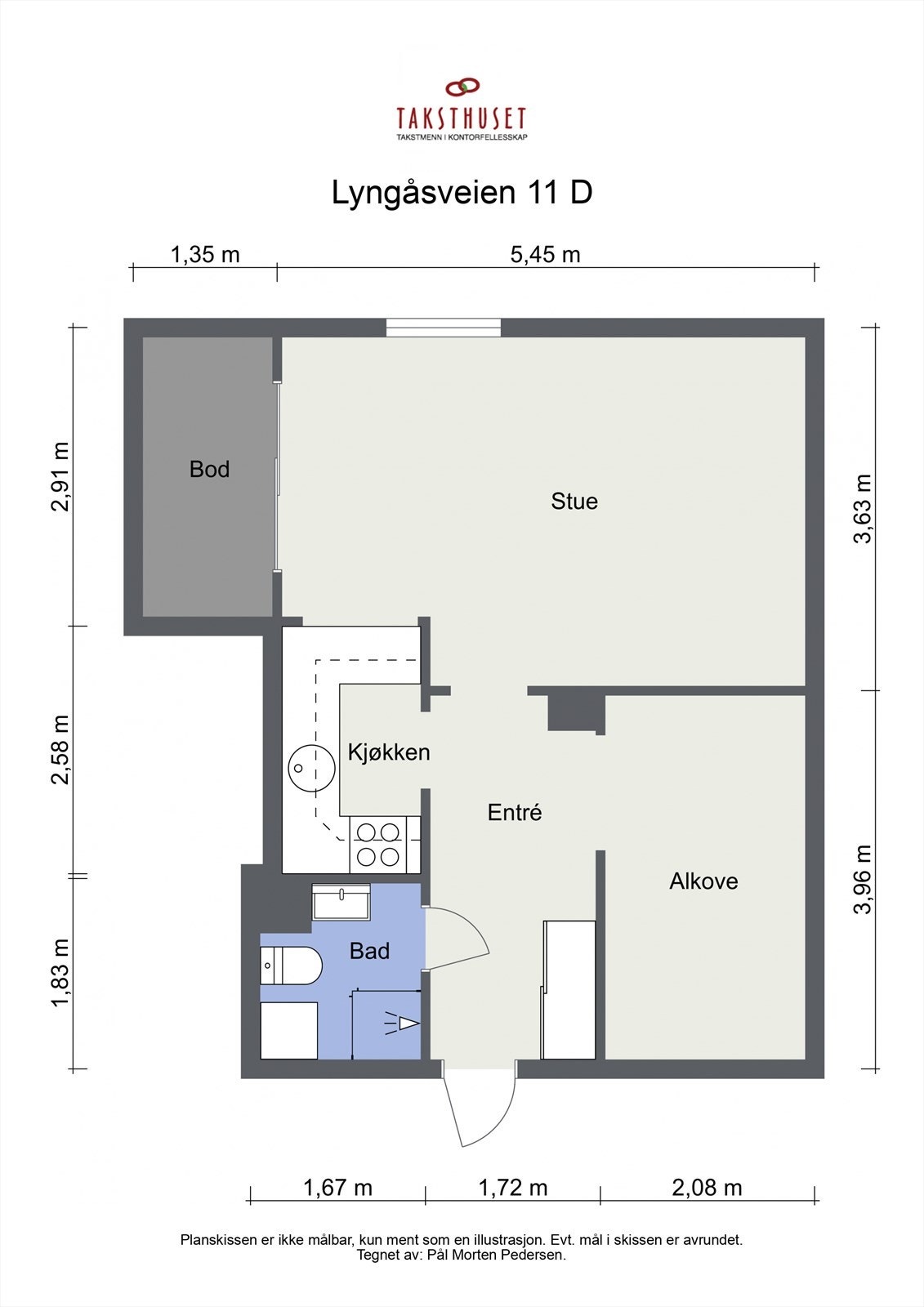 Planskisse - Se punkt ferdigattest i salgsoppgaven for mer informasjon Galleribilde