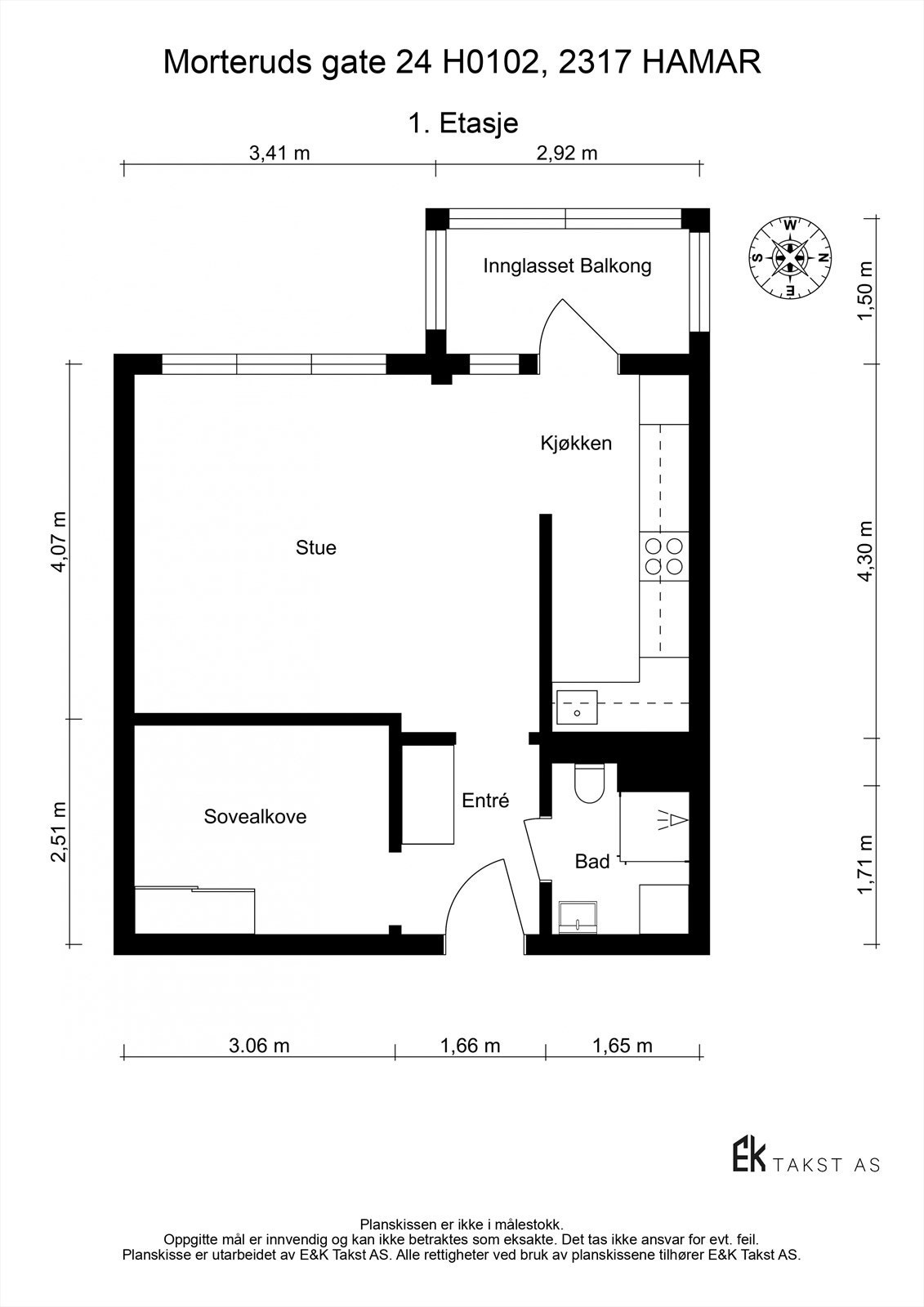 Plantegning. Galleribilde