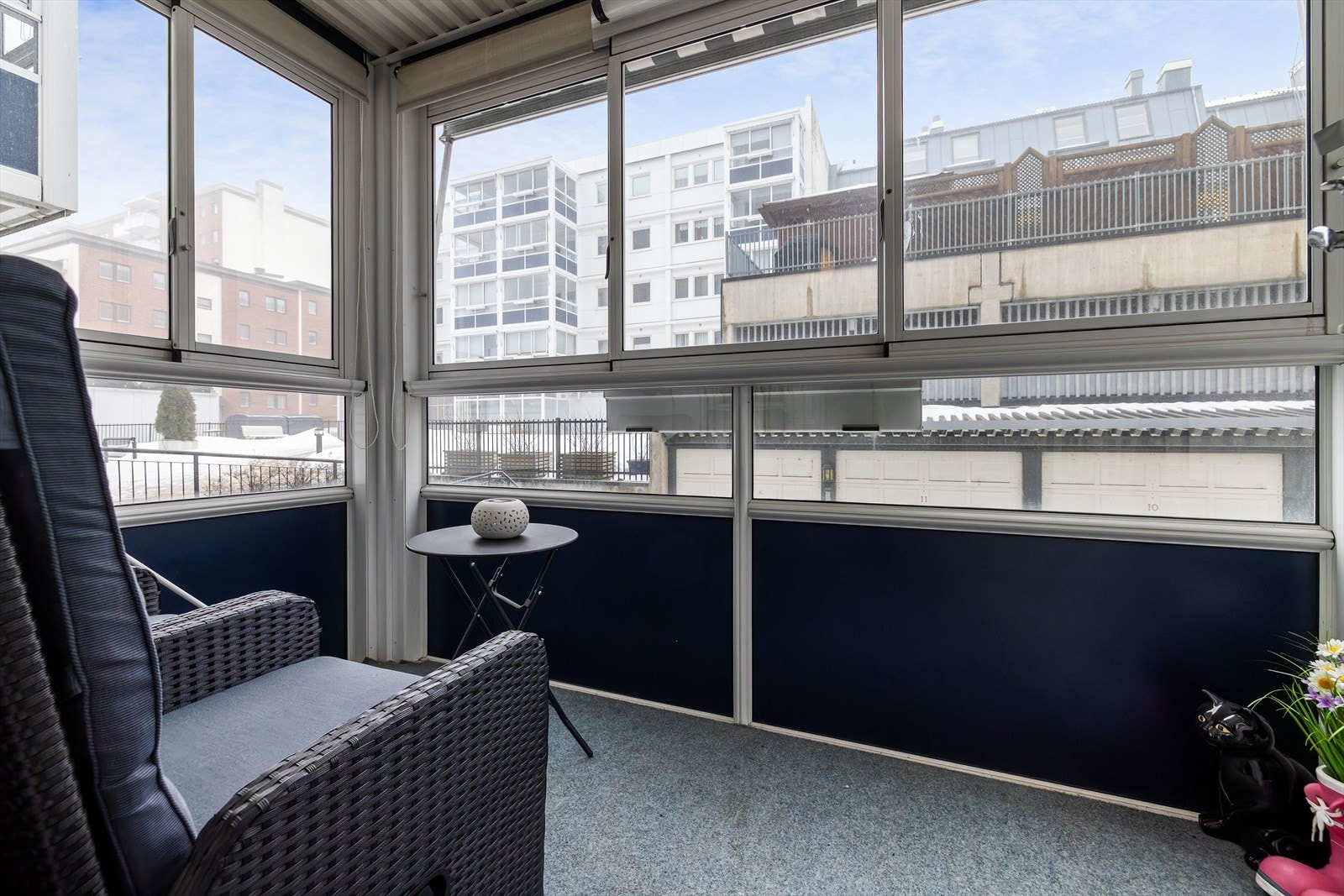 Her har du mulighet til å åpne opp glassvinduene. Galleribilde