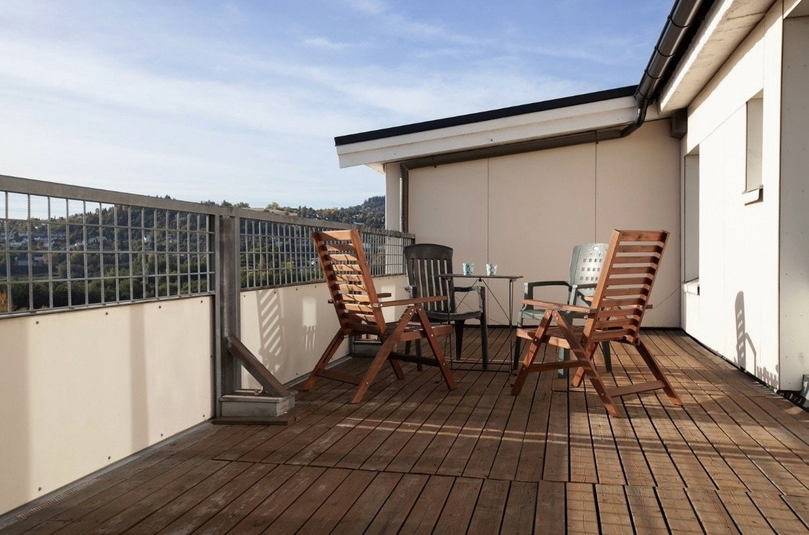 Felles takterrasse Galleribilde