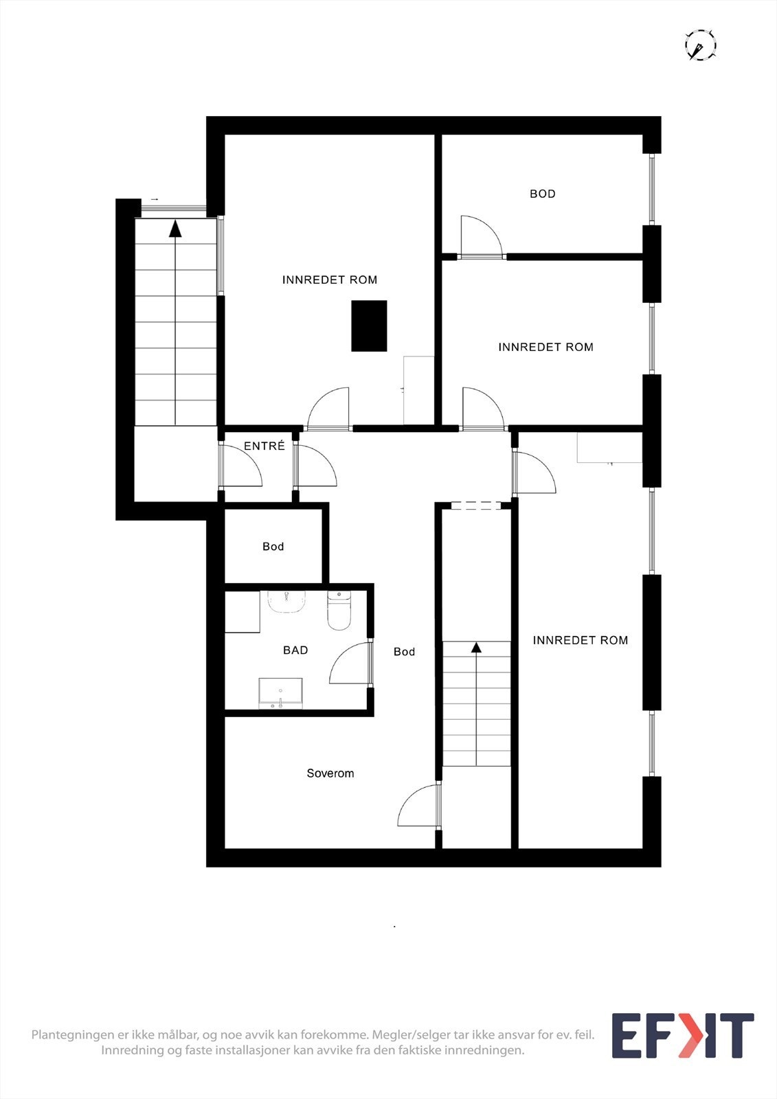 Plantegning kjeller Galleribilde