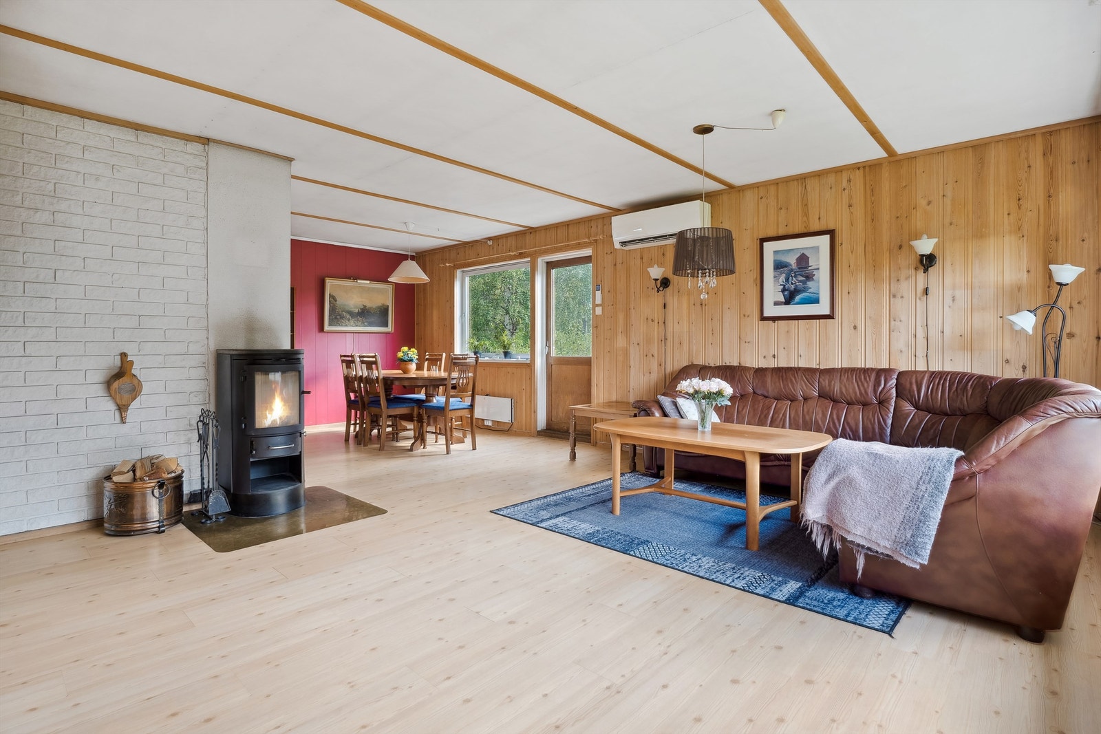 Romslig stue Galleribilde