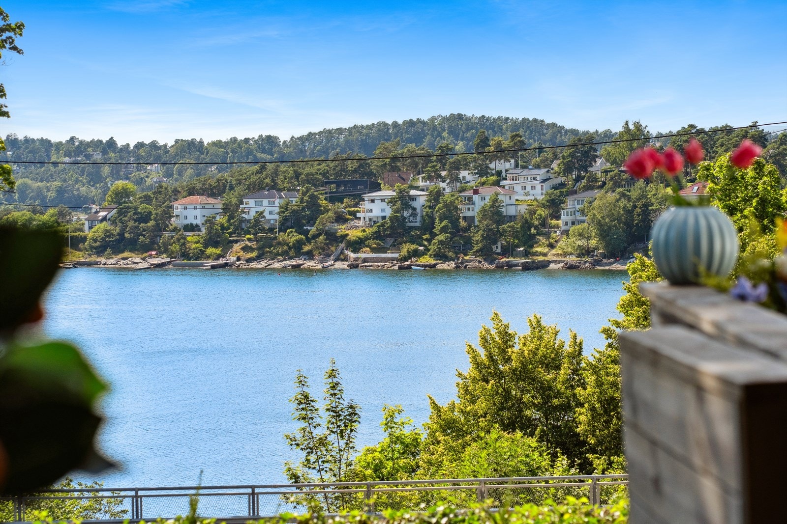 Fjordutsikt Galleribilde