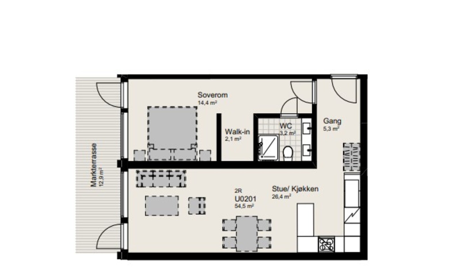 Plantegning. Galleribilde