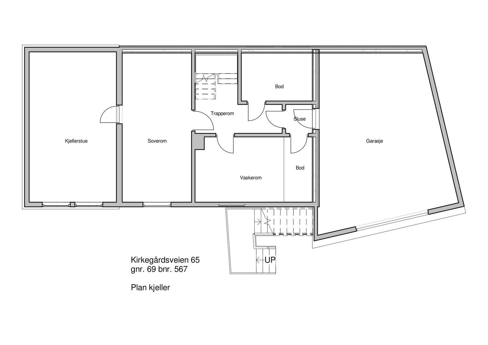 Plantegning Kjeller Galleribilde