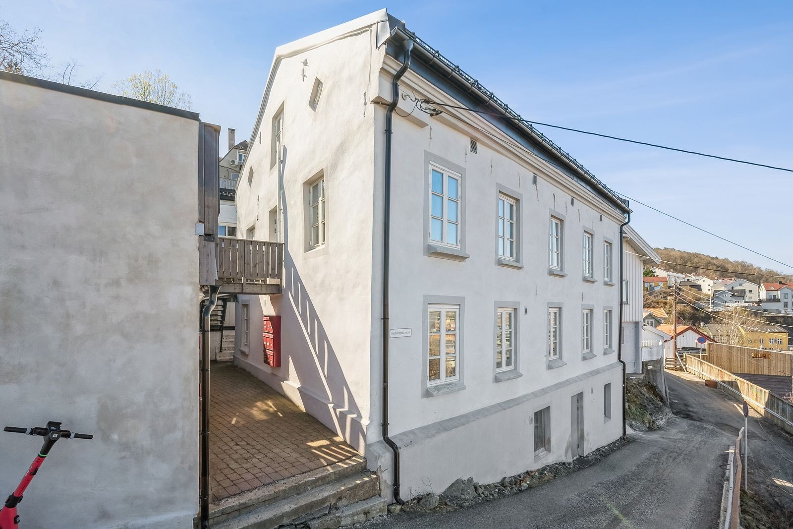 Fasade - Nydlig utsikt fra både leilighet og takterrasse - Galleribilde