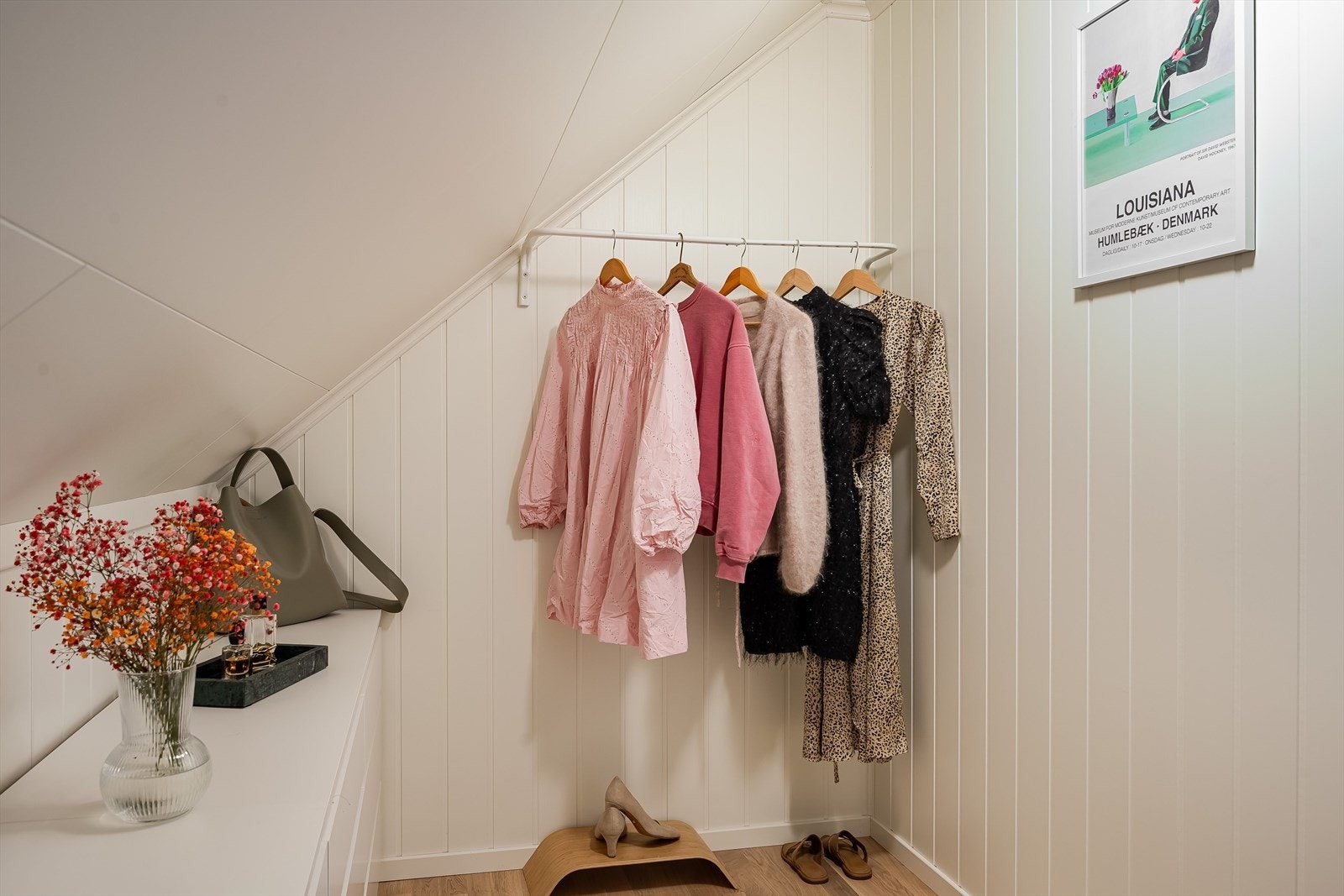 Det gjøres oppmerksom på at rommet ikke er godkjent for varig opphold (boligens hoveddel). Galleribilde