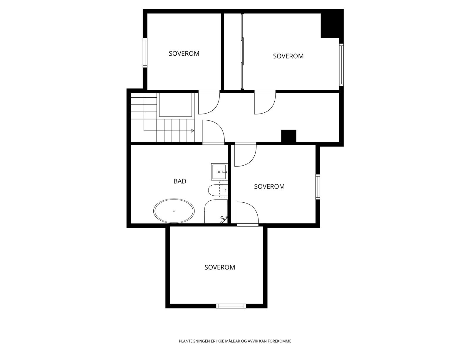 Plantegning 2. etg. Galleribilde