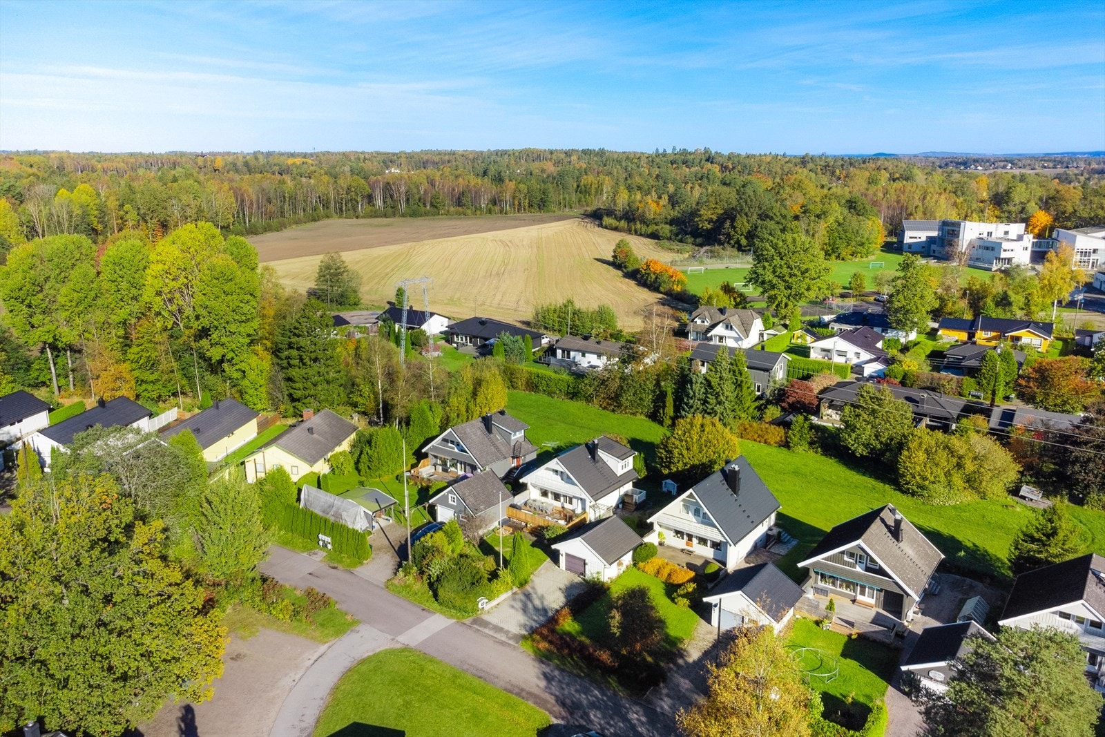 Stort friareal rett bak huset Galleribilde