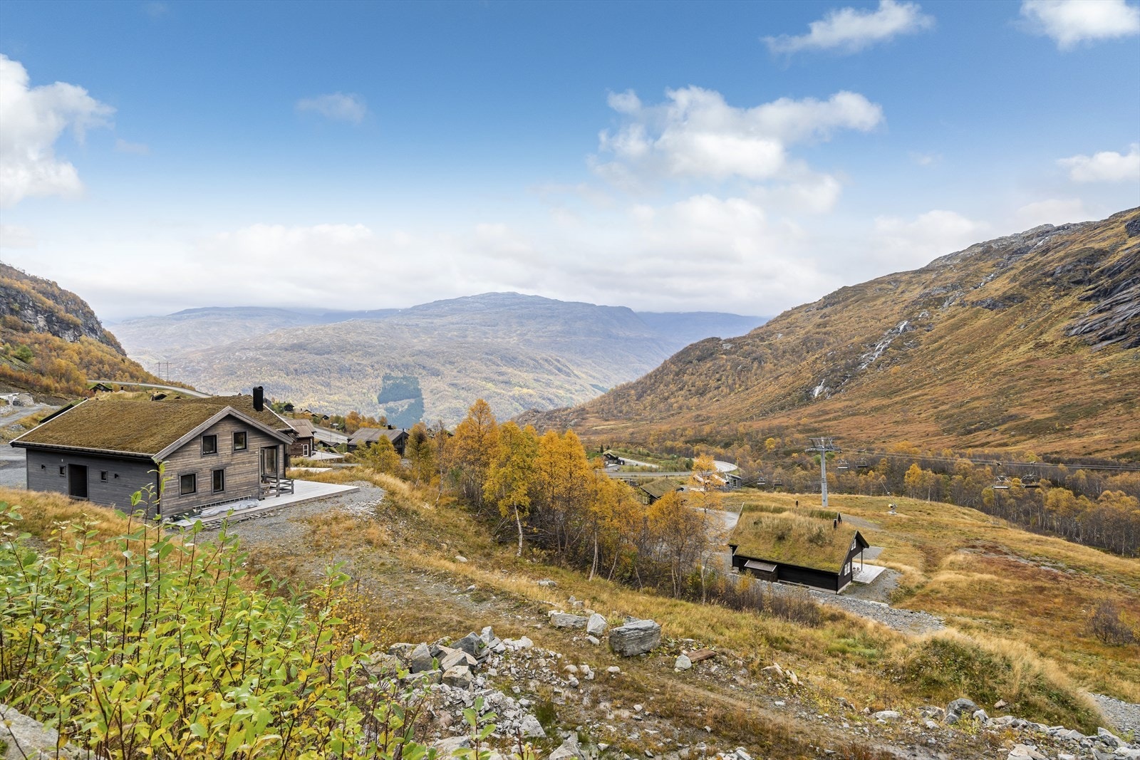 Utsikt fra tomten Galleribilde