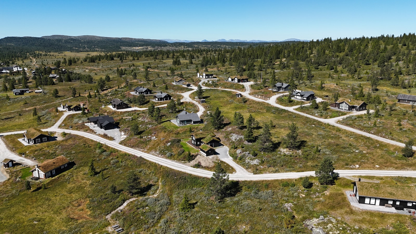 Tomteområde mot vest Galleribilde