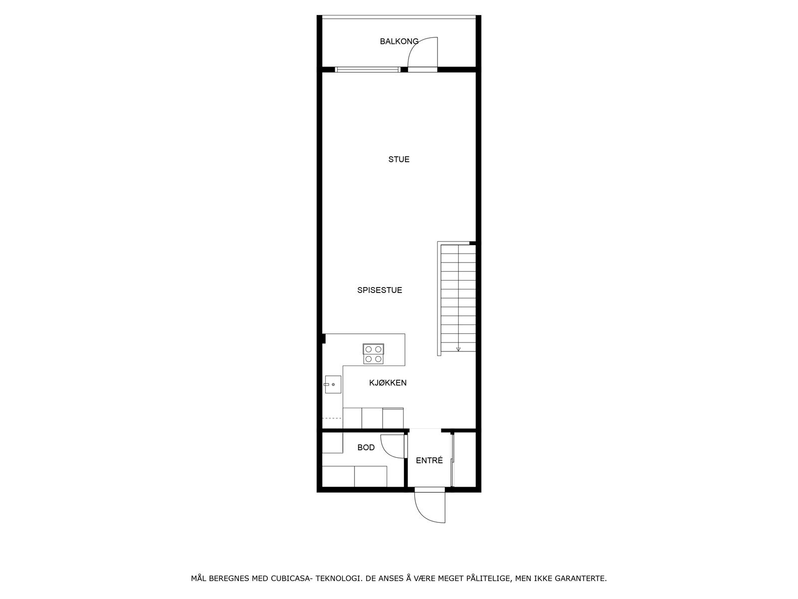 Plantegning 3. etasje Galleribilde