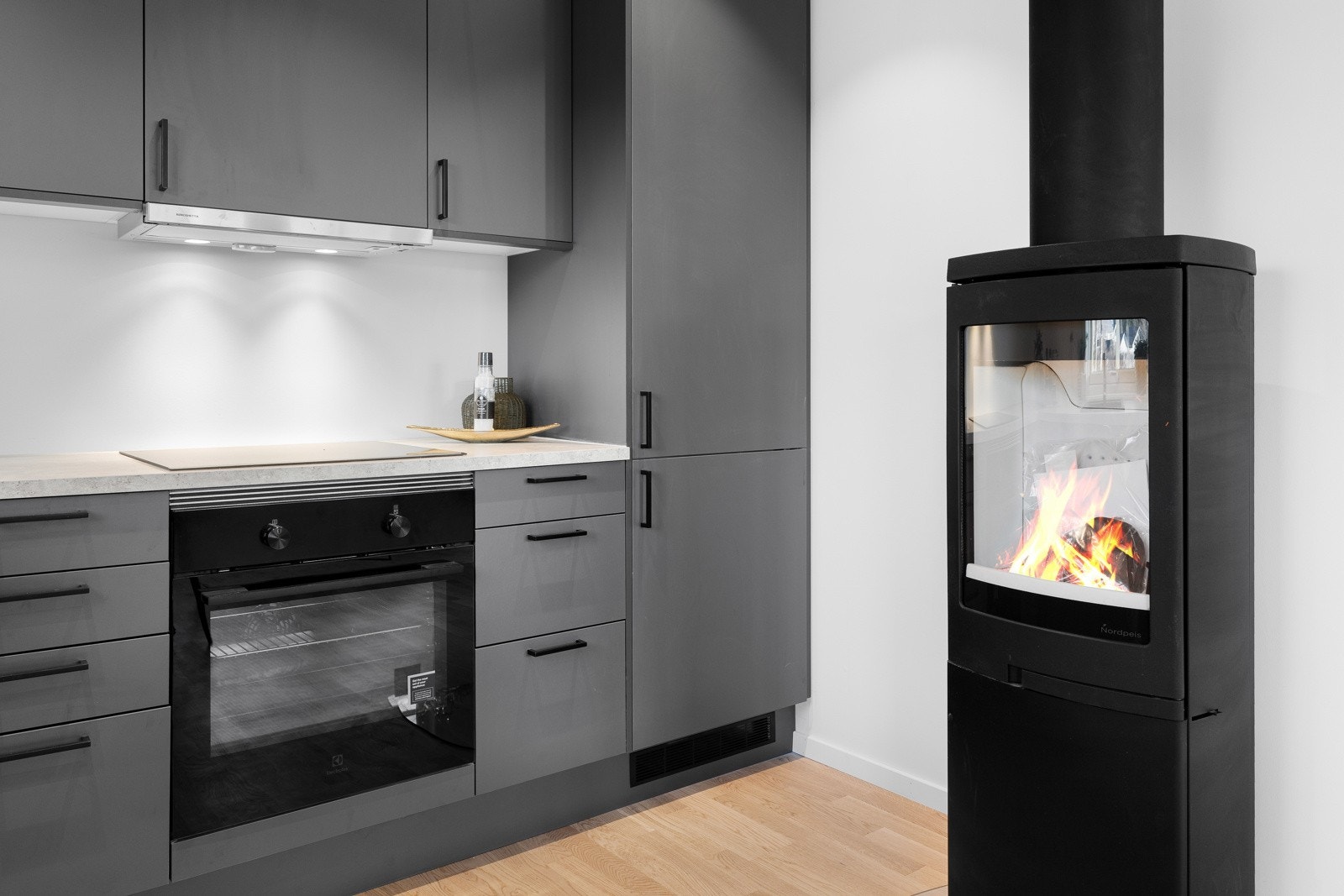 Vedovnen gir en god og lun varme som bidrar til god hygge. Galleribilde