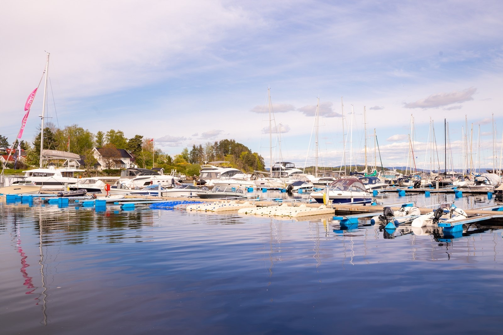 I nærområdet er det flere båthavner. Galleribilde