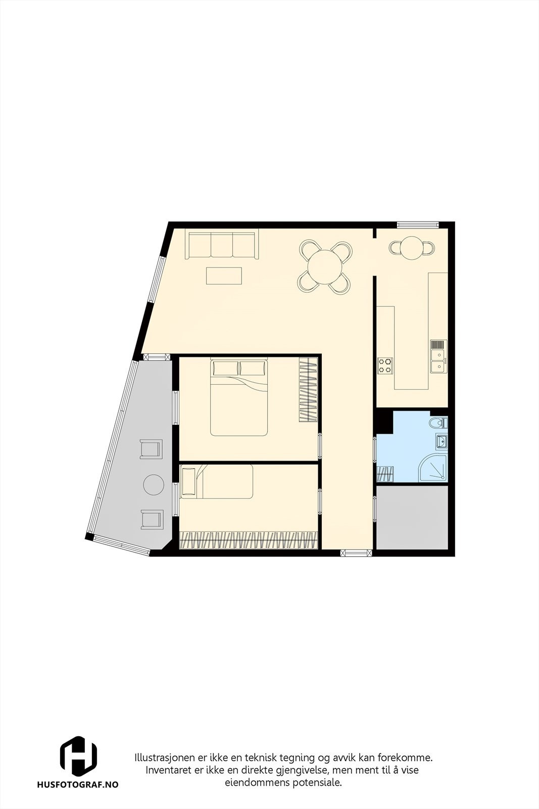 Plantegning Galleribilde