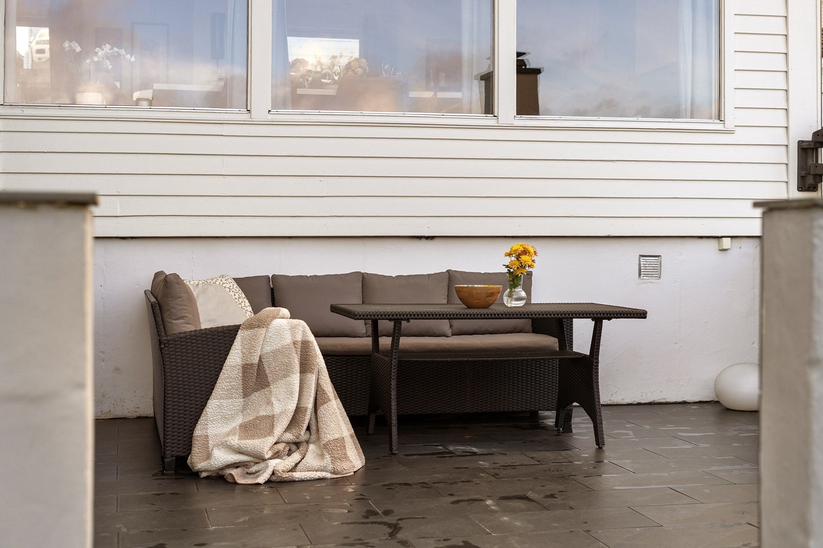 Her sitter du privat og skjermet, med minimalt innsyn. Galleribilde