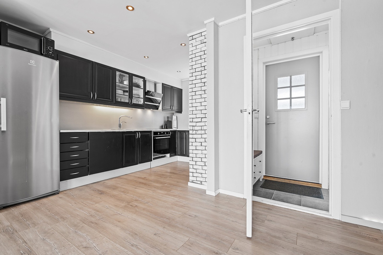 Åpent mot stuen Galleribilde