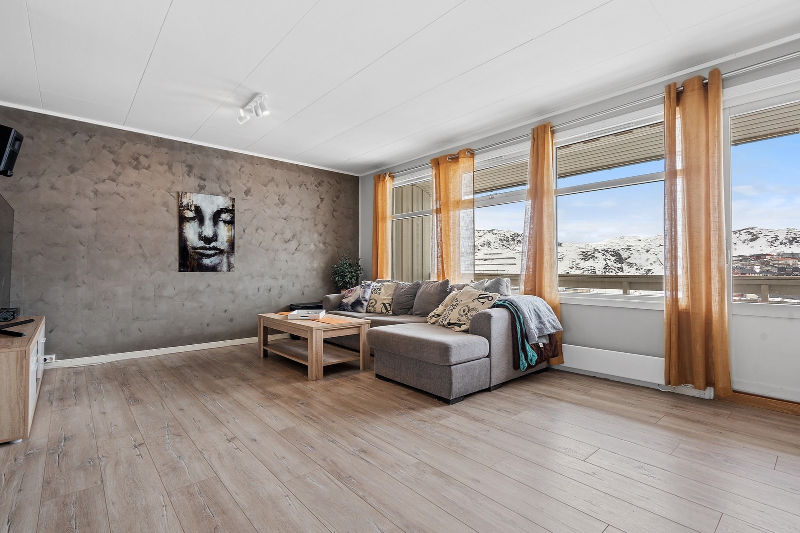 Romslig stue Galleribilde