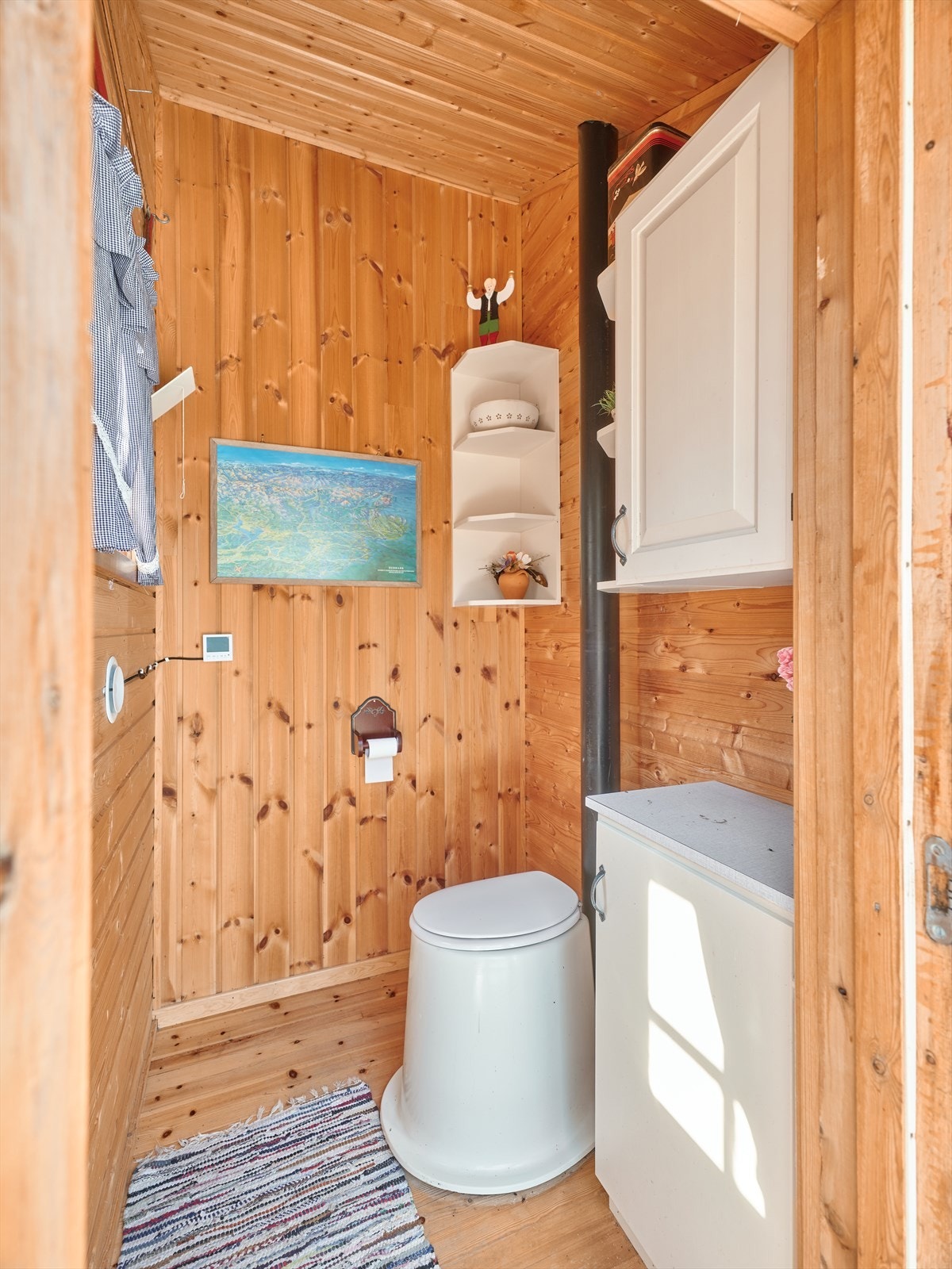 Toalettrom. Galleribilde