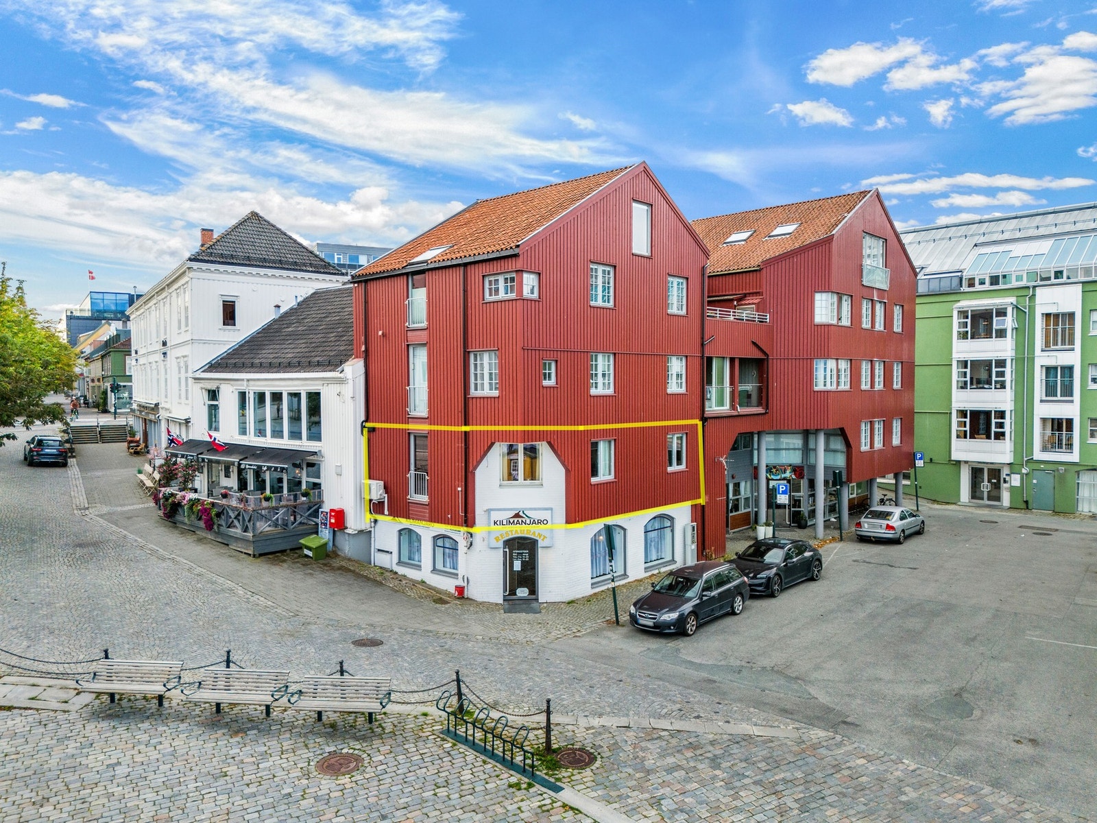 Her har du alle byens fasiliteter innenfor en spaserturs avstand. Galleribilde