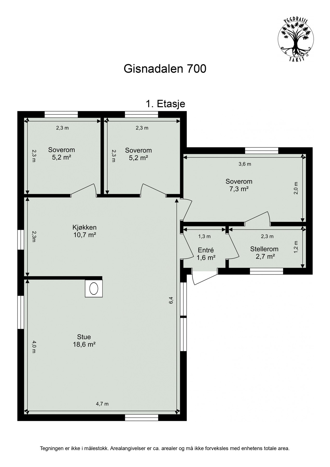 Planskisse. Galleribilde