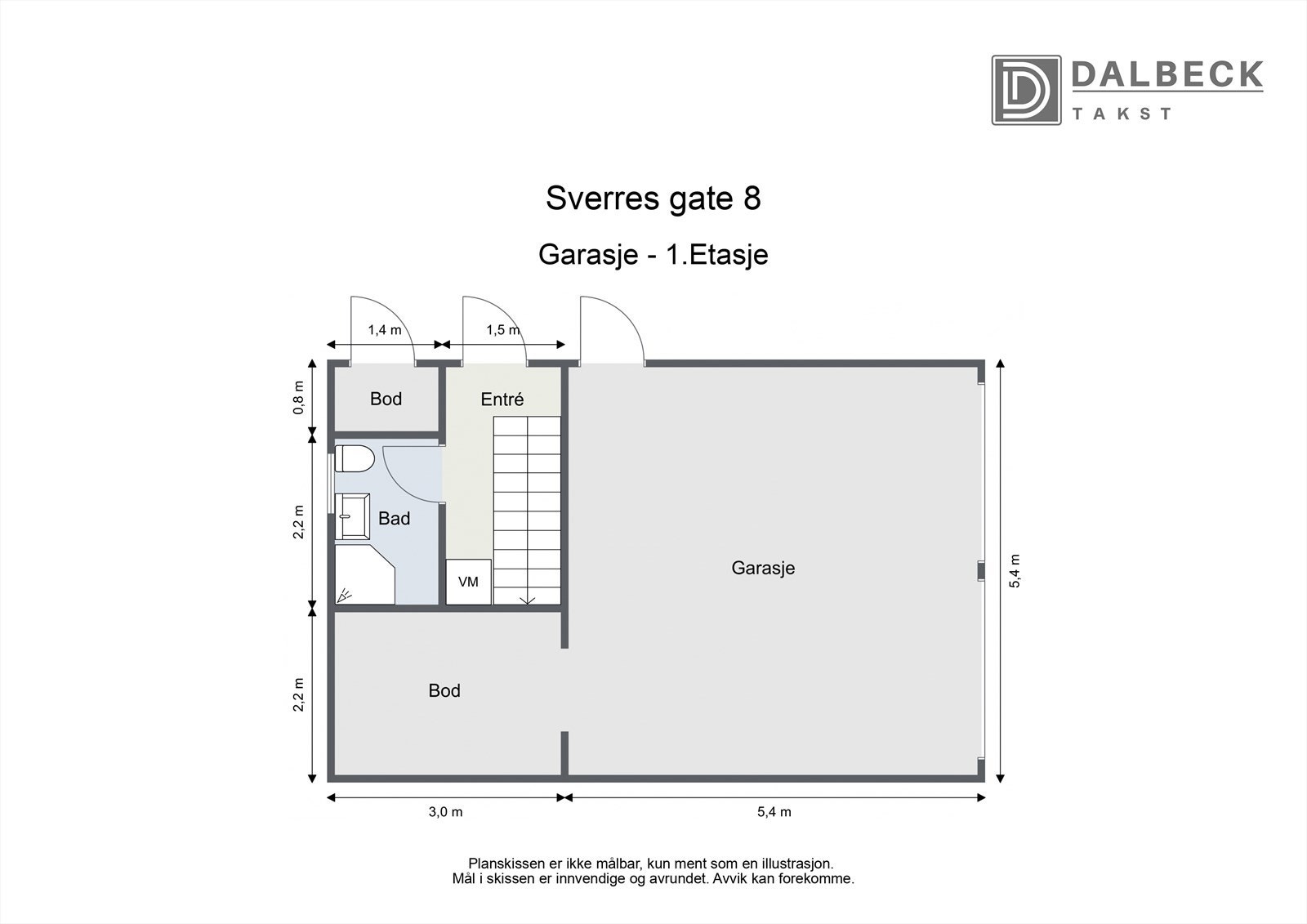Garasje - 1. etasje Galleribilde