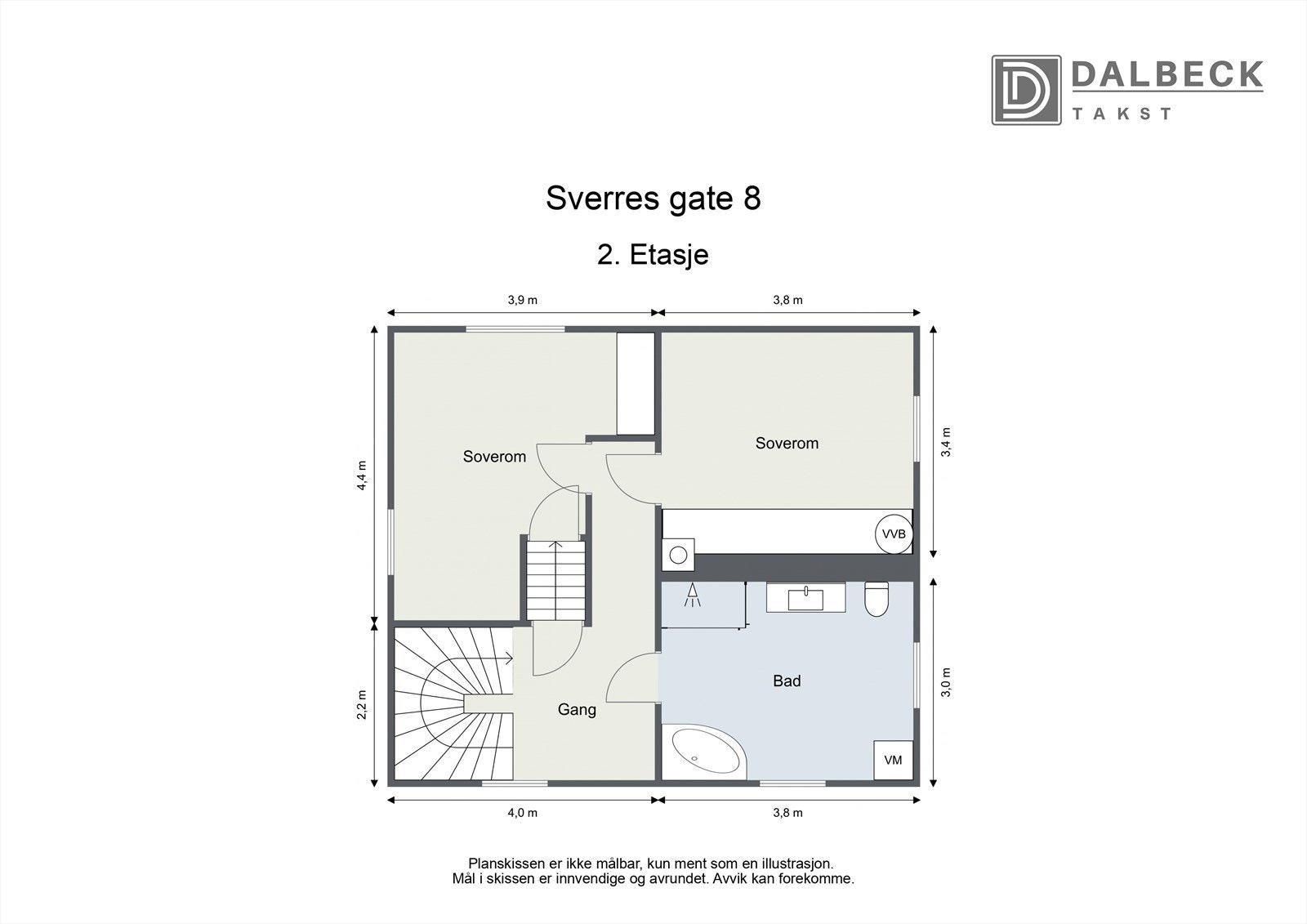 Plantegning - 2. etasje. Galleribilde