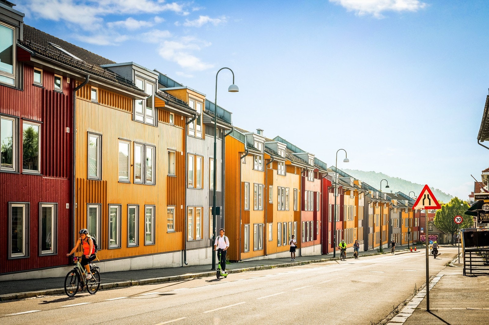 Fasade fra Strømsveien. Galleribilde